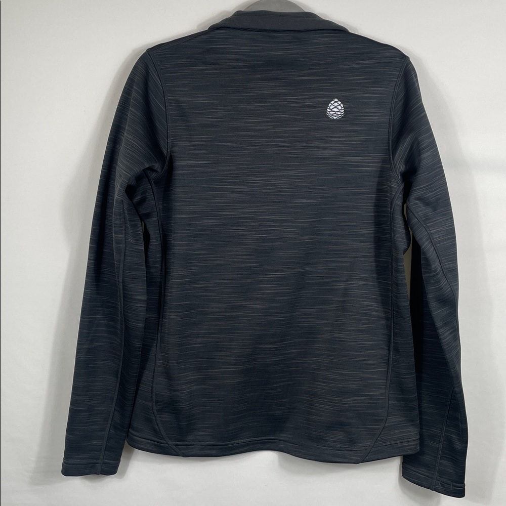 Stio Gannett Peak Half-Zip fleece pullover. Charcoal. Size Women’s Large - Picture 3 of 6